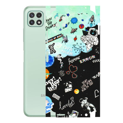 Samsung A/S Series Phone Skins (All Models) - Living In A Space Dream - Matte Finish (M-46) Samsung Galaxy A22 (5G)