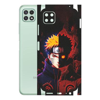 Samsung A/S Series Phone Skins (All Models) - Naruto X Evil - Matte Finish (M-70) Samsung Galaxy A22 (5G)