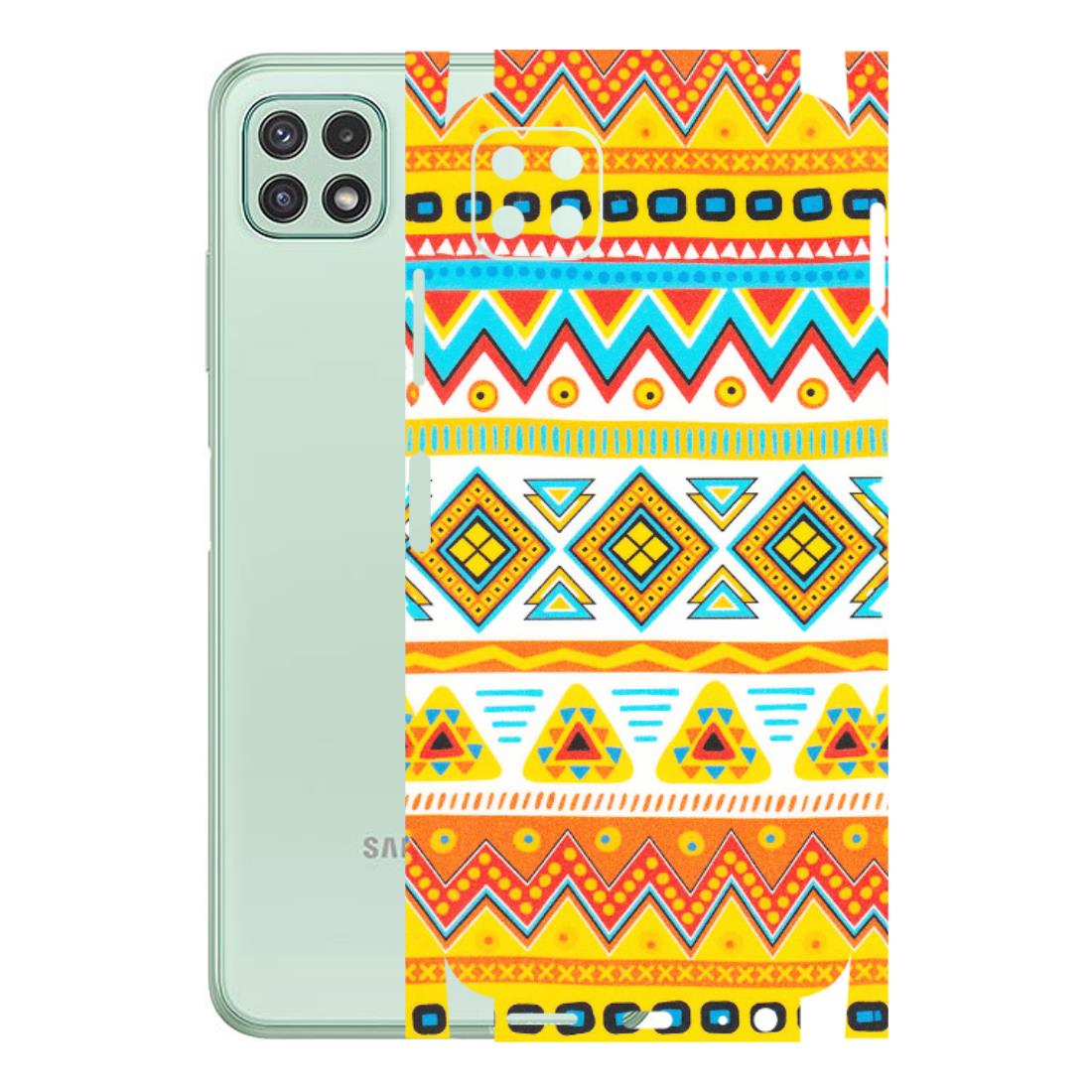 Samsung A/S Series Phone Skins (All Models) - Mexican Abstract - Matte Finish (M-71) Samsung Galaxy A22 (5G)