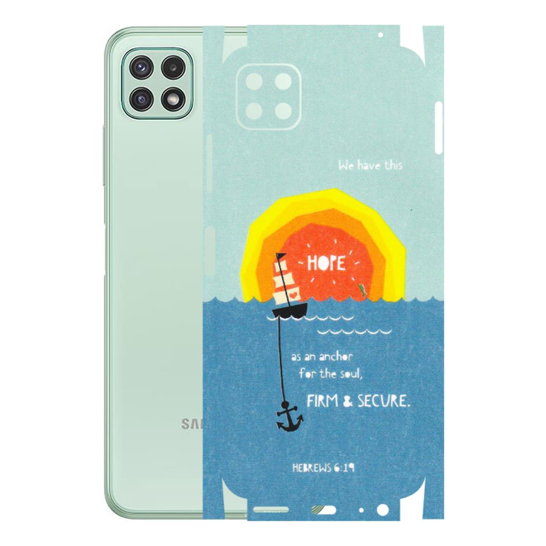 Samsung A/S Series Phone Skins (All Models) - A Beautiful Sunset of Hope - Matte Finish (M-75) Samsung Galaxy A22 (5G)