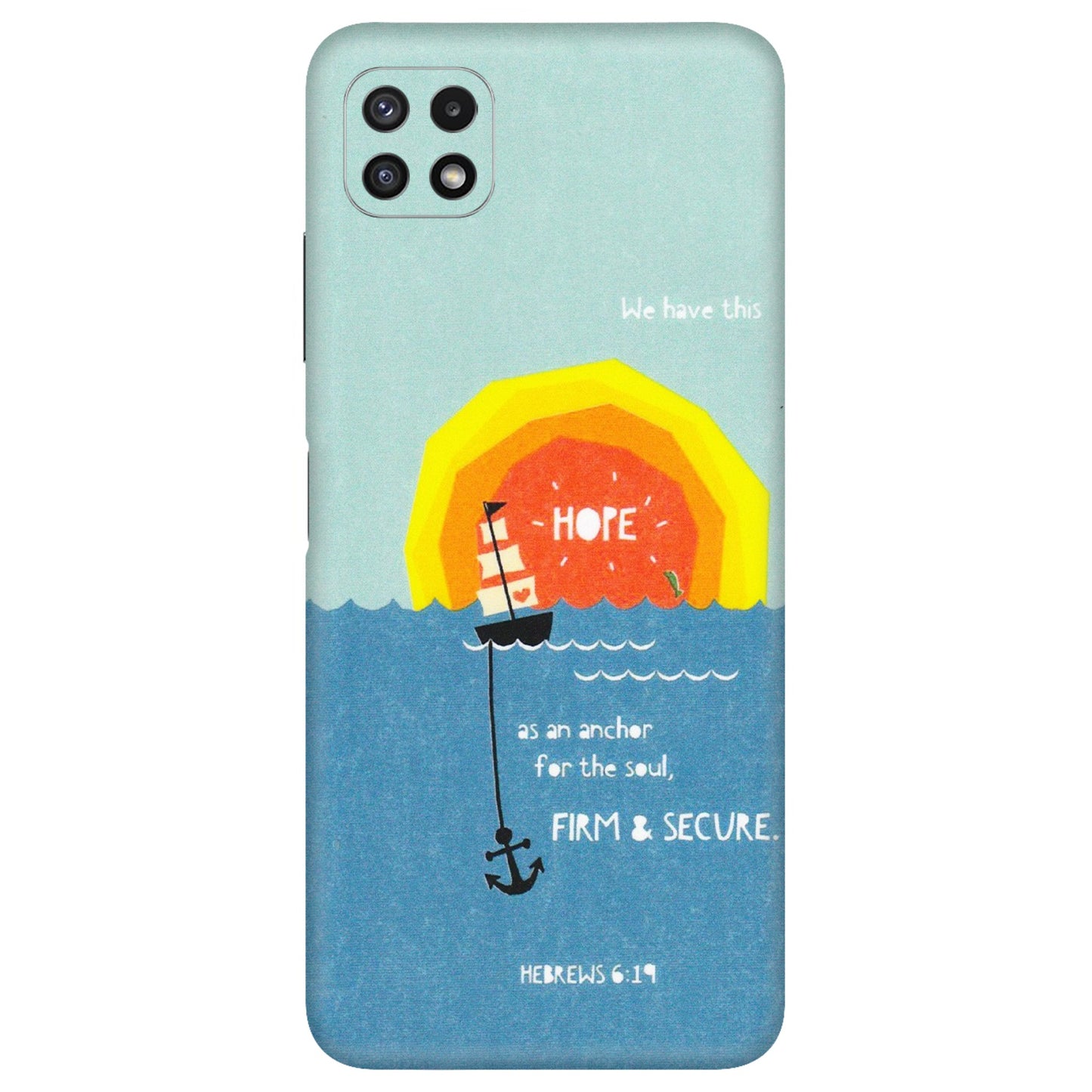 Samsung A/S Series Phone Skins (All Models) - A Beautiful Sunset of Hope - Matte Finish (M-75) Samsung Galaxy A22 (5G)