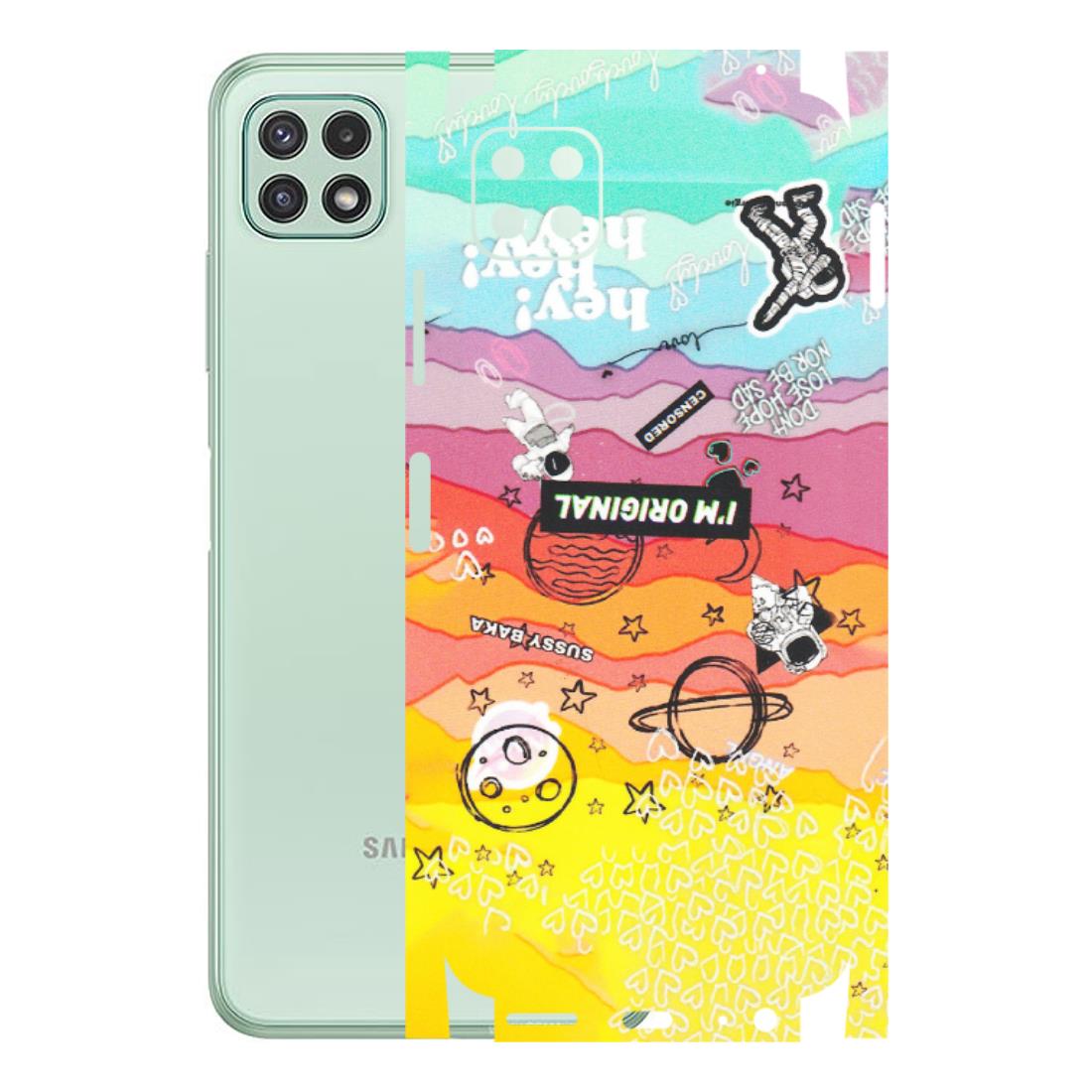 Samsung A/S Series Phone Skins (All Models) - The Original Astronaut - Matte Finish (M-79) Samsung Galaxy A22 (5G)