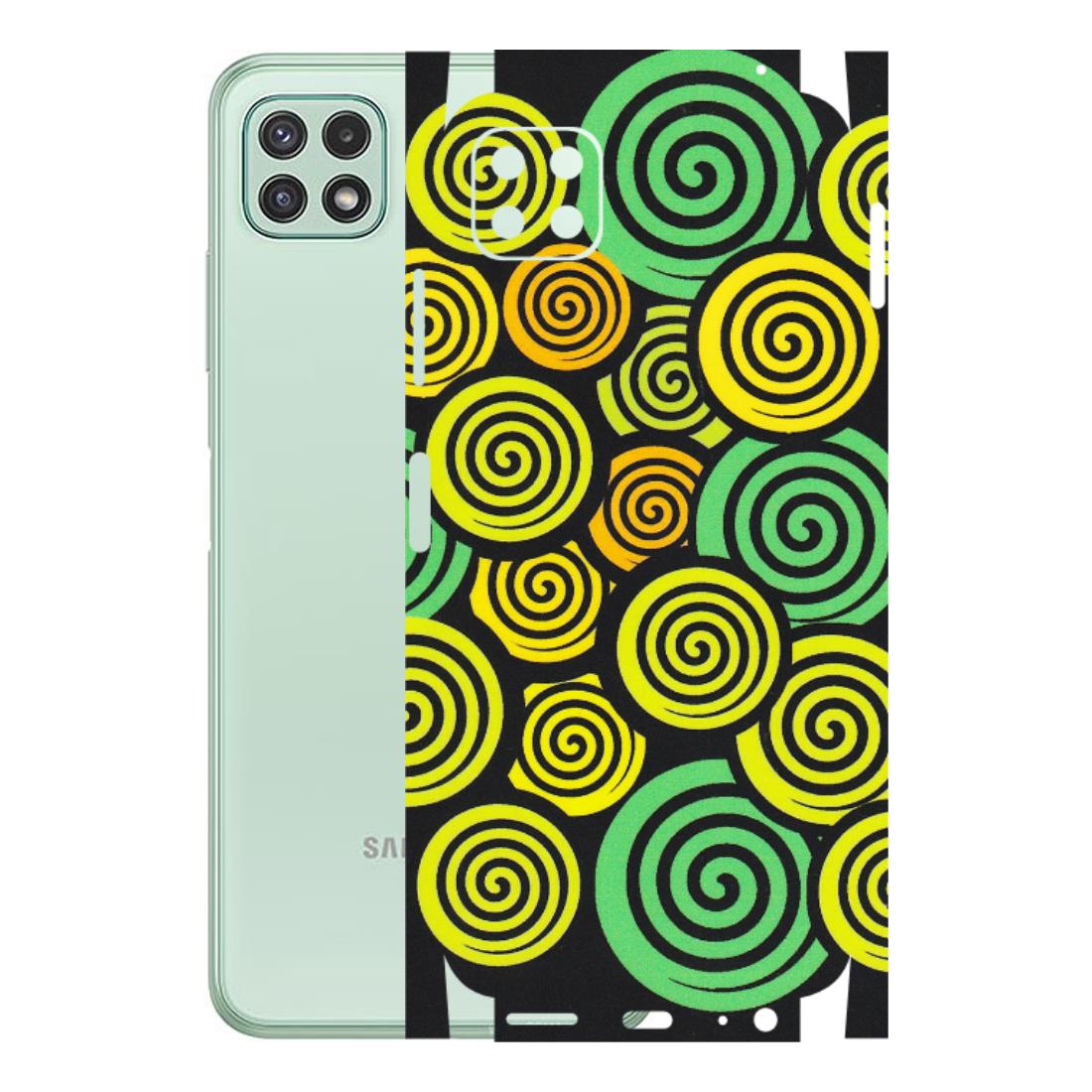 Samsung A/S Series Phone Skins (All Models) - Crazy Spiral - Matte Finish (M-91) Samsung Galaxy A22 (5G)