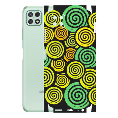 Samsung A/S Series Phone Skins (All Models) - Crazy Spiral - Matte Finish (M-91) Samsung Galaxy A22 (5G)
