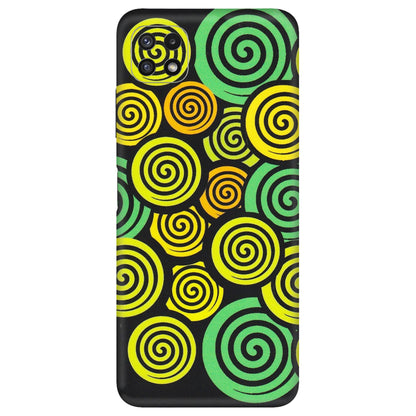 Samsung A/S Series Phone Skins (All Models) - Crazy Spiral - Matte Finish (M-91) Samsung Galaxy A22 (5G)