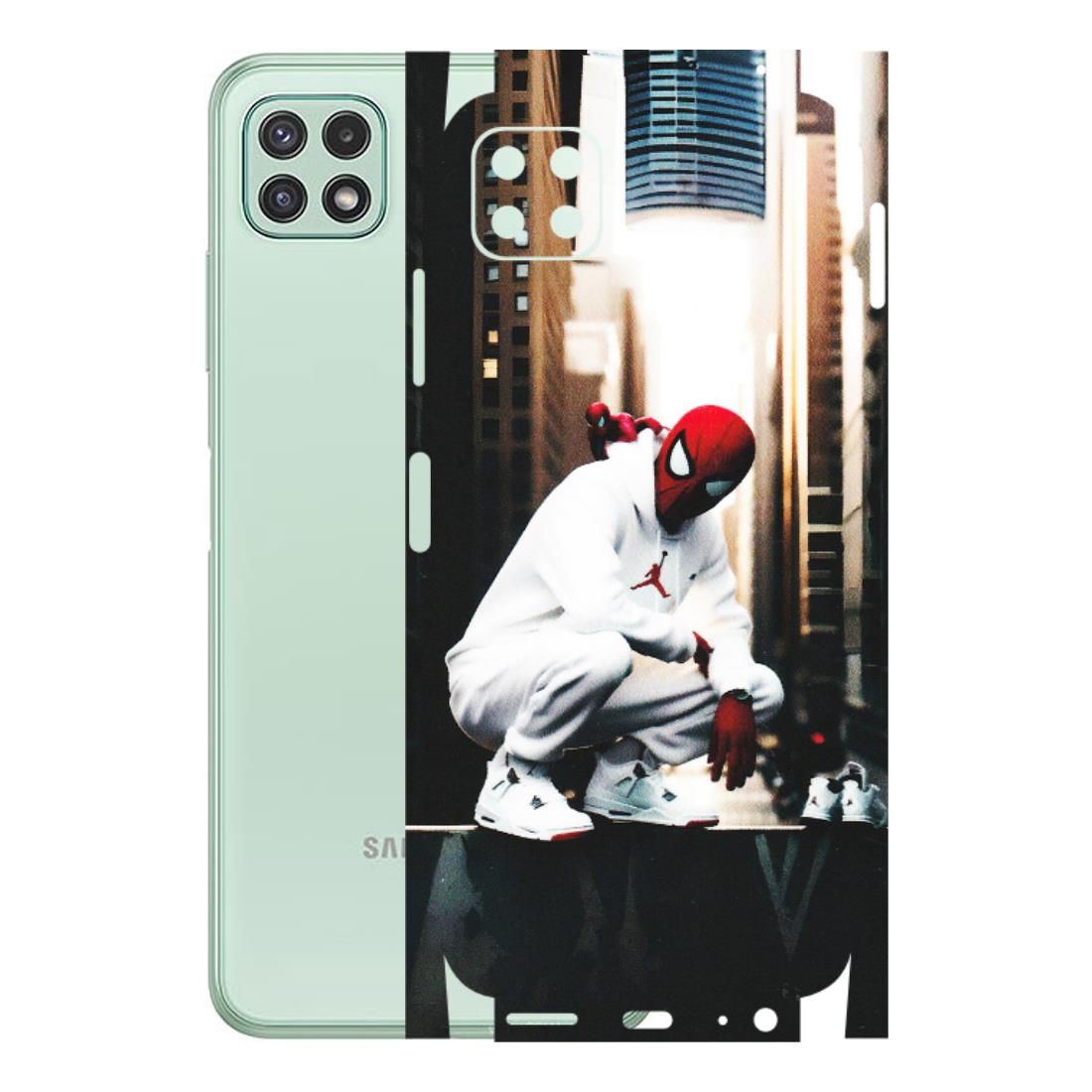Samsung A/S Series Phone Skins (All Models) - Sportsman Spider Man - Matte Finish (M-94) Samsung Galaxy A22 (5G)