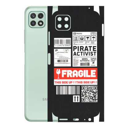 Samsung A/S Series Phone Skins (All Models) - Handle With Care - Matte Finish (M-99) Samsung Galaxy A22 (5G)