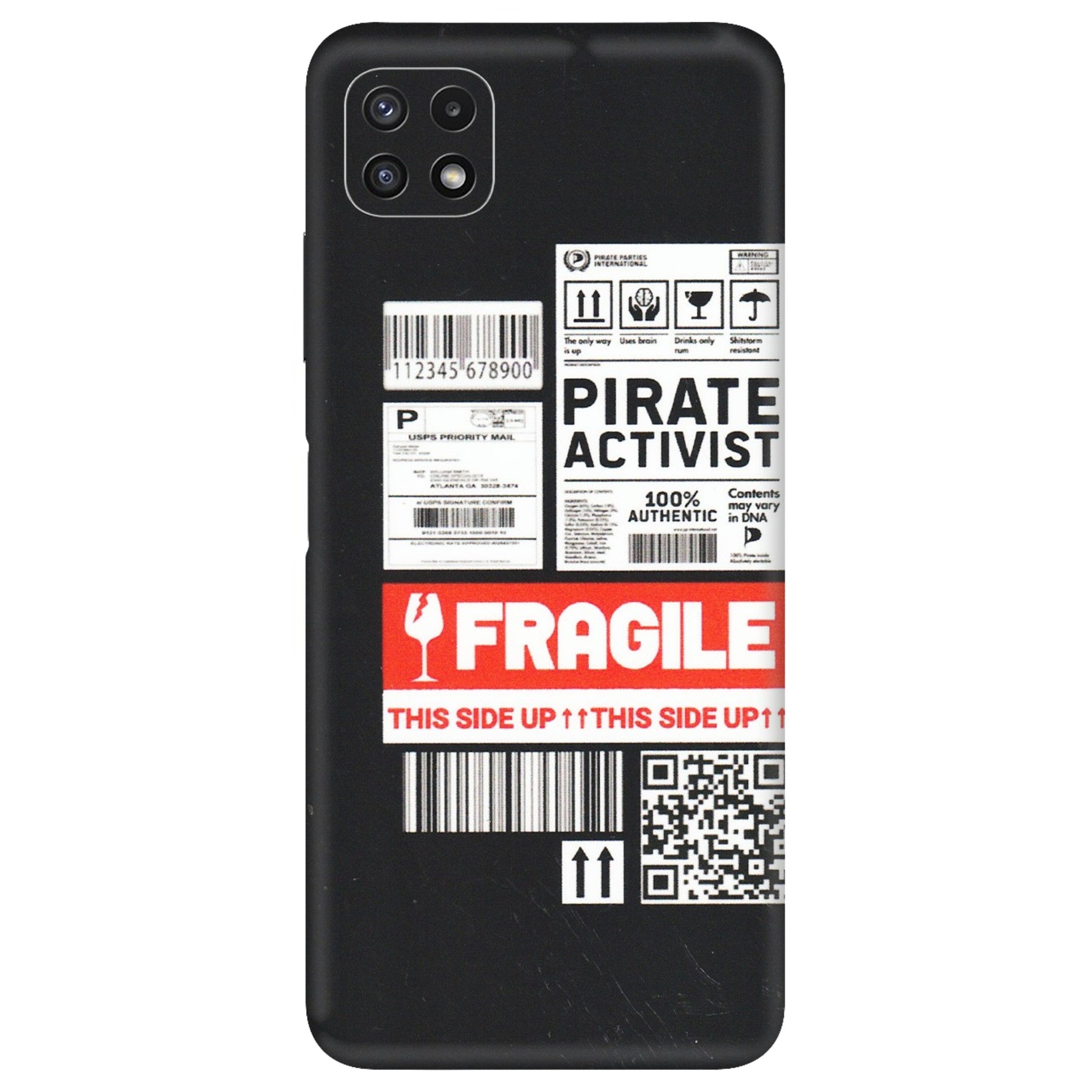 Samsung A/S Series Phone Skins (All Models) - Handle With Care - Matte Finish (M-99) Samsung Galaxy A22 (5G)