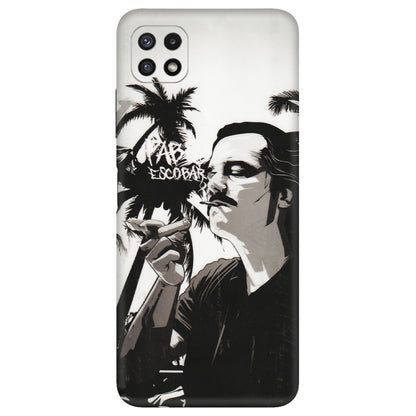 Samsung A/S Series Phone Skins (All Models) - Pab Escobar - Transparent Finish (T-05) Samsung Galaxy A22 (5G)