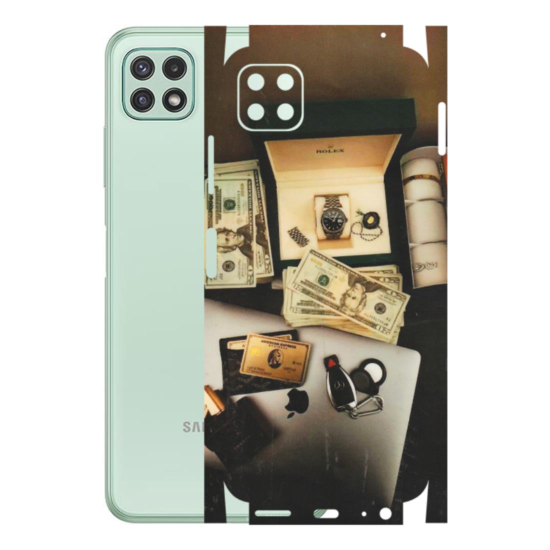 Samsung A/S Series Phone Skins (All Models) - Luxury Lifestyle - Transparent Finish (T-11) Samsung Galaxy A22 (5G)