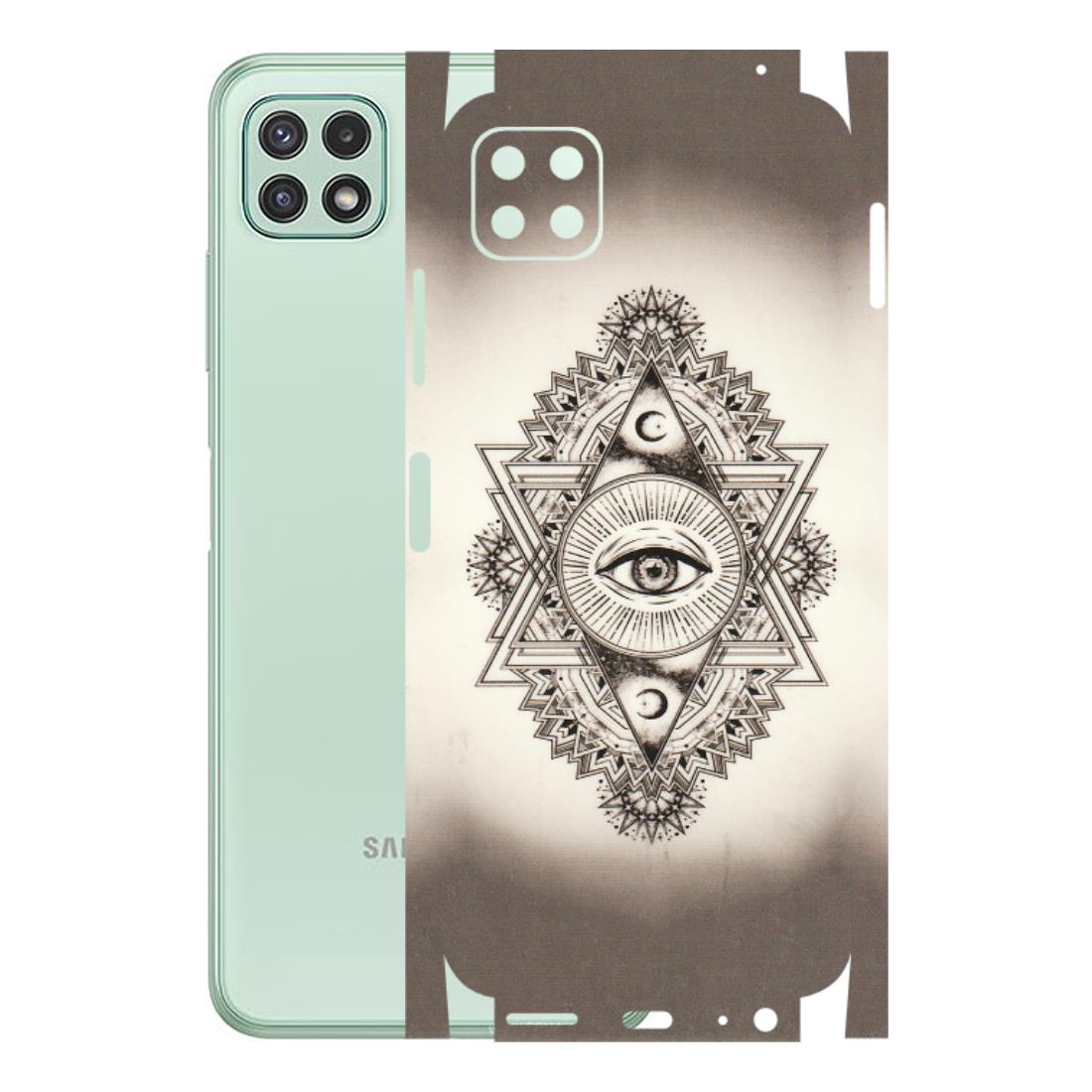 Samsung A/S Series Phone Skins (All Models) - Illuminati Great Eye - Transparent Finish (T-14) Samsung Galaxy A22 (5G)