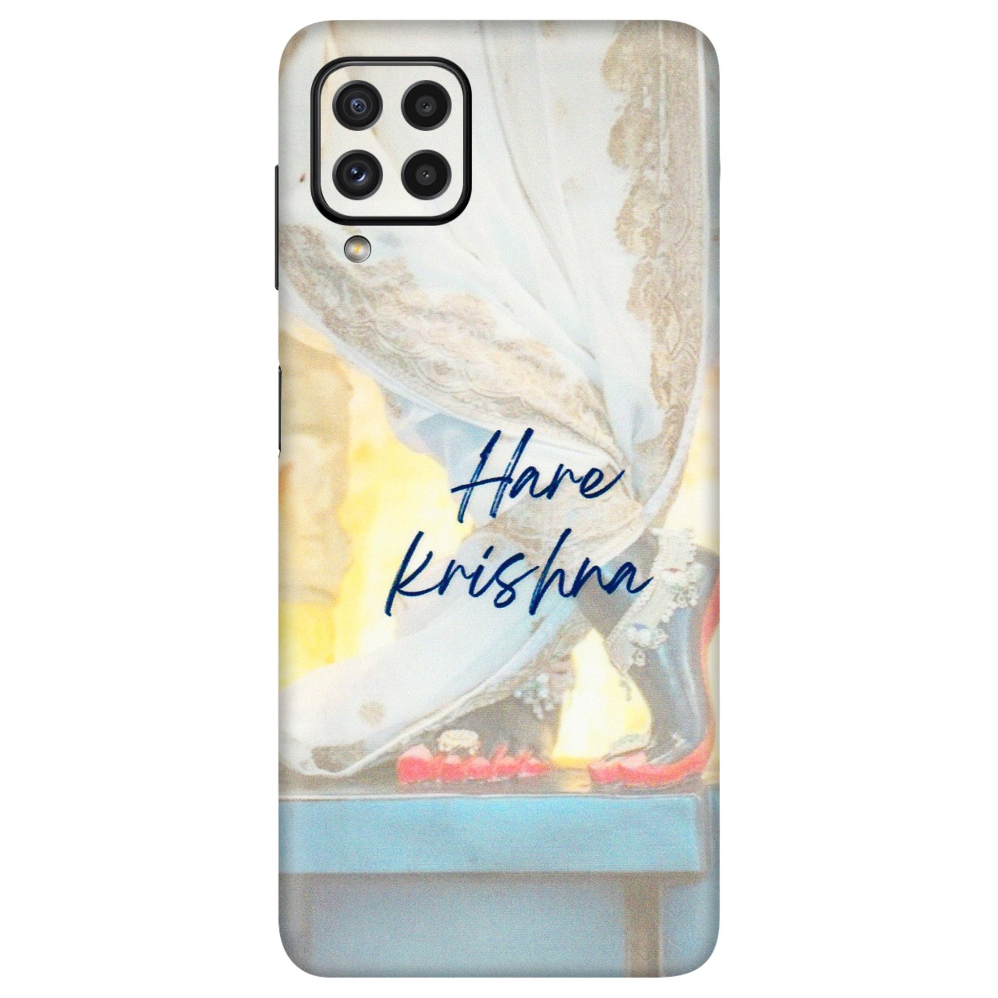 Samsung A/S Series Phone Skins (All Models) - Hare Krishna - 3D Embossed Finish (L-03) Samsung Galaxy A22