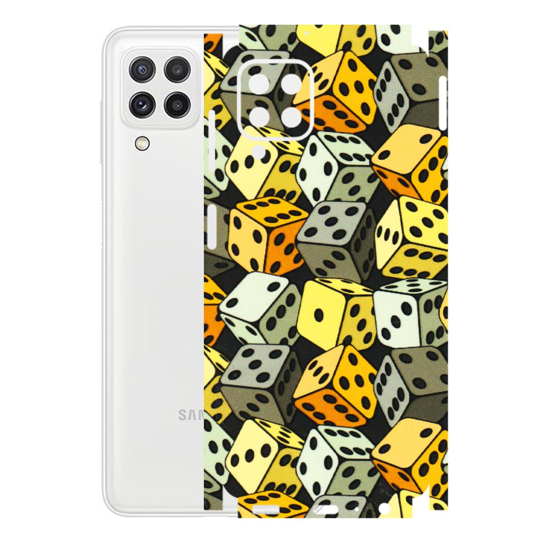Samsung A/S Series Phone Skins (All Models) - Dices Of Life - 3D Embossed Finish (L-04) Samsung Galaxy A22