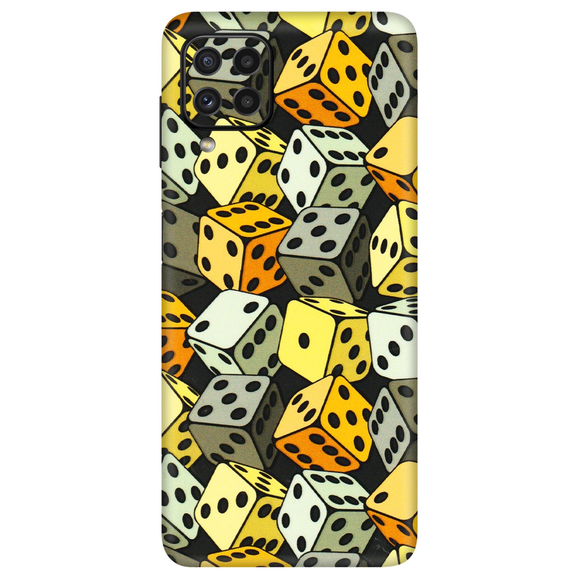 Samsung A/S Series Phone Skins (All Models) - Dices Of Life - 3D Embossed Finish (L-04) Samsung Galaxy A22