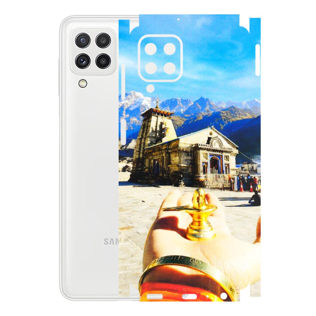 Samsung A/S Series Phone Skins (All Models) - Beauty of Kedarnath - 3D Embossed Finish (L-108) Samsung Galaxy A22