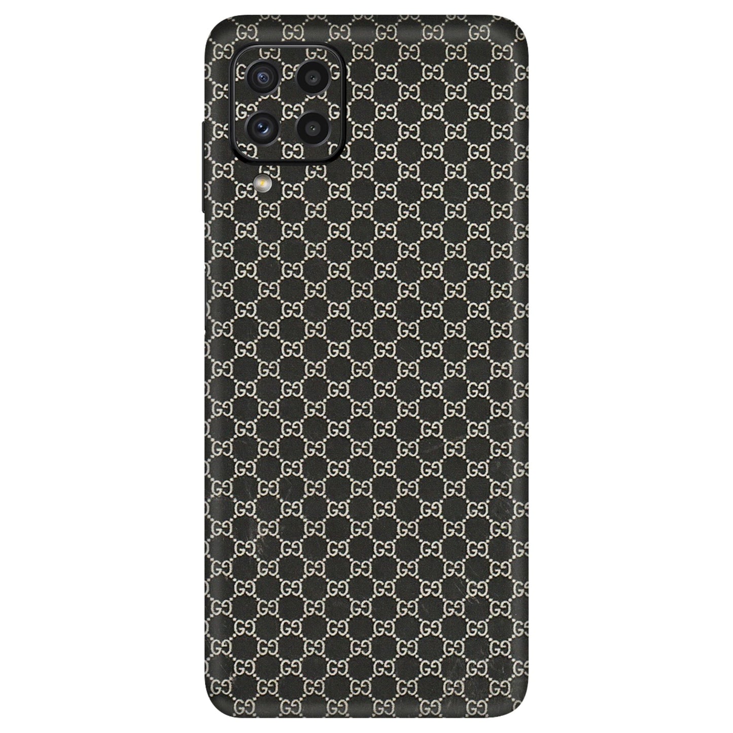 Samsung A/S Series Phone Skins (All Models) - Black G Print - 3D Embossed Finish (L-109) Samsung Galaxy A22