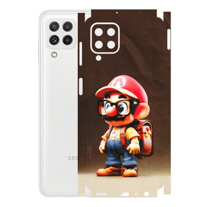 Samsung A/S Series Phone Skins (All Models) - Little Mario - 3D Embossed Finish (L-119) Samsung Galaxy A22