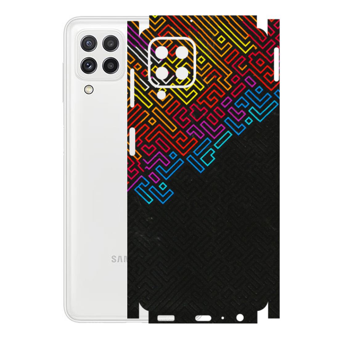 Samsung A/S Series Phone Skins (All Models) - Dotme Pattern Art - 3D Embossed Finish (L-121) Samsung Galaxy A22