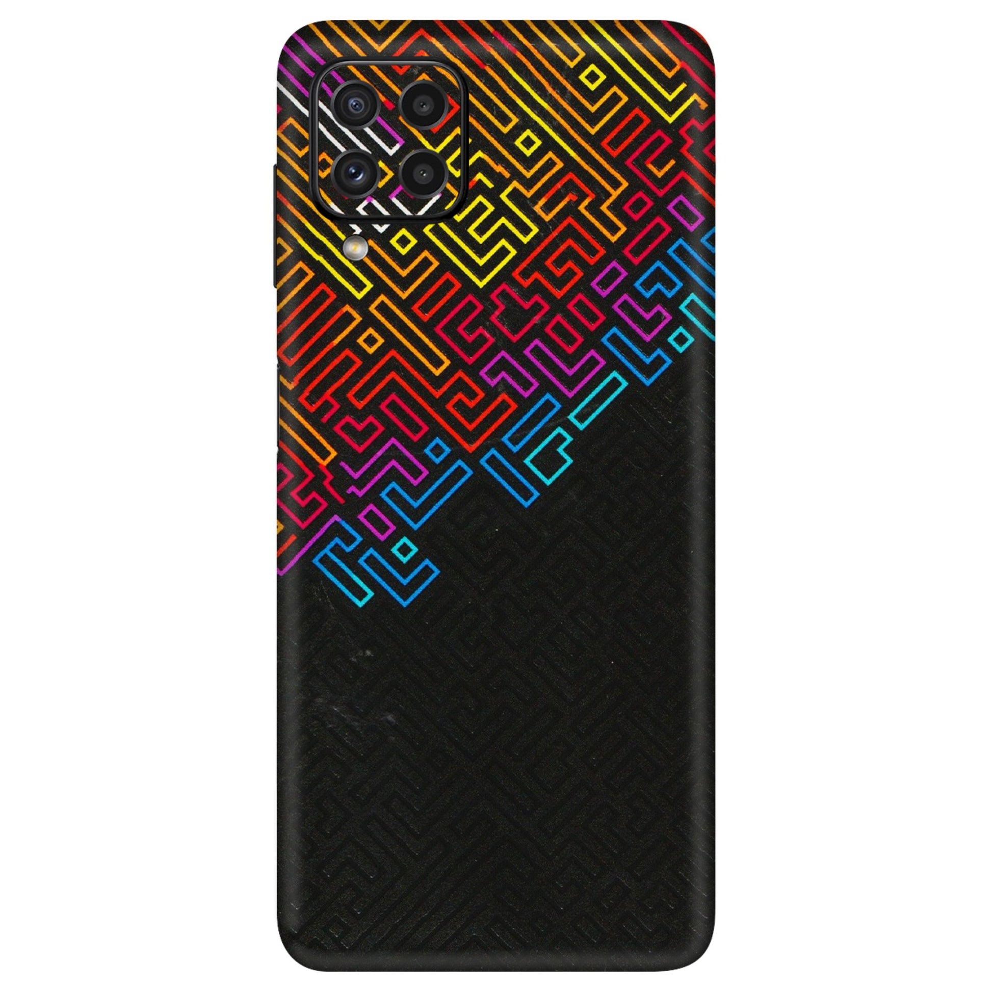 Samsung A/S Series Phone Skins (All Models) - Dotme Pattern Art - 3D Embossed Finish (L-121) Samsung Galaxy A22