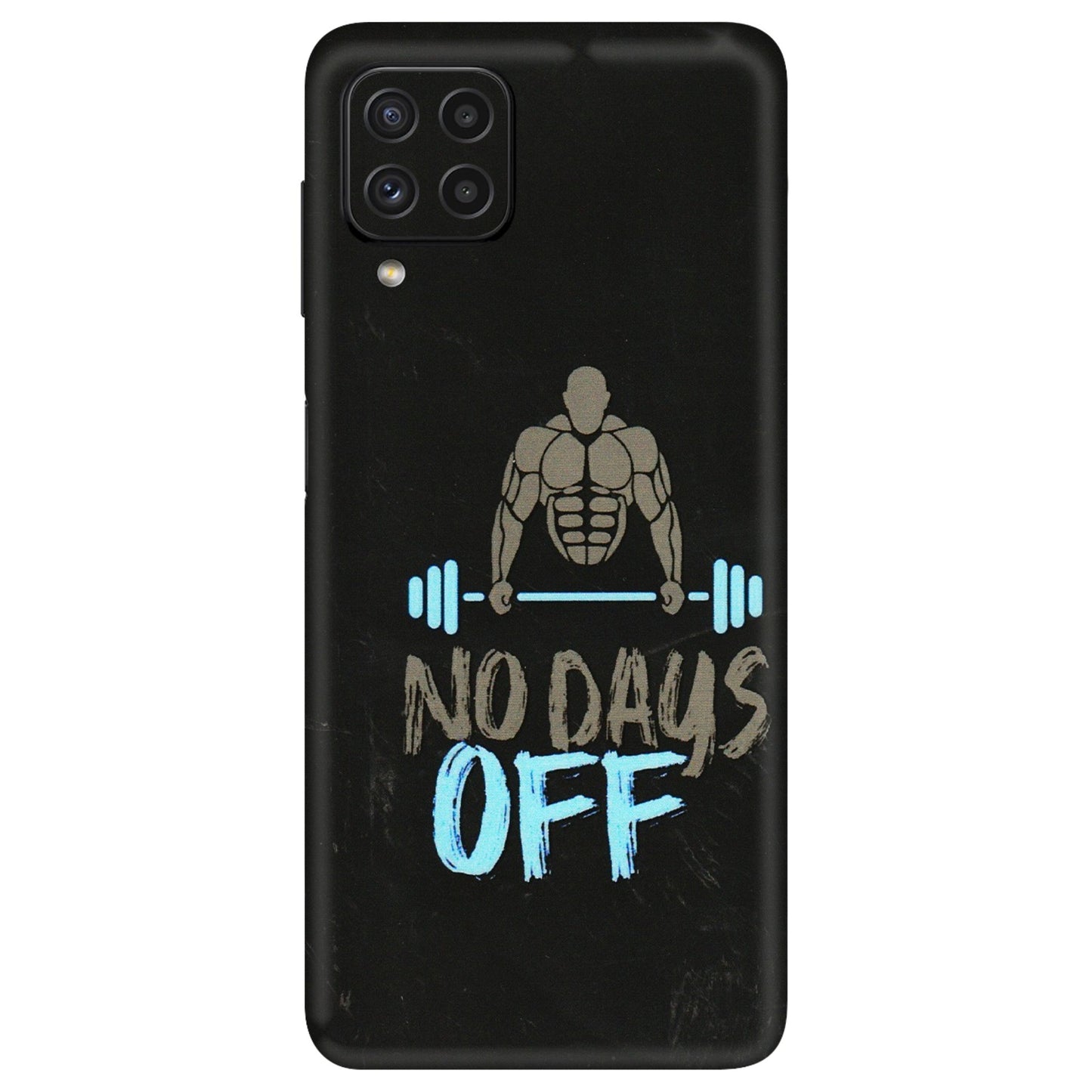 Samsung A/S Series Phone Skins (All Models) - Gym Lover - 3D Embossed Finish (L-127) Samsung Galaxy A22