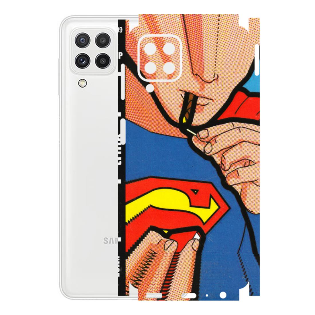 Samsung A/S Series Phone Skins (All Models) - Superman Sutta - 3D Embossed Finish (L-130) Samsung Galaxy A22