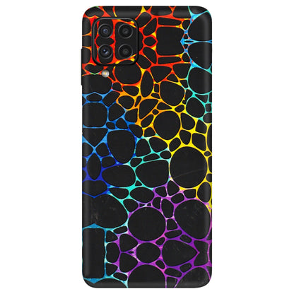 Samsung A/S Series Phone Skins (All Models) - Abstract Art MultiColour - 3D Embossed Finish (L-133) Samsung Galaxy A22