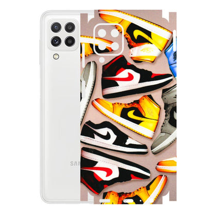 Samsung A/S Series Phone Skins (All Models) - Sneaker Lover - 3D Embossed Finish (L-135) Samsung Galaxy A22