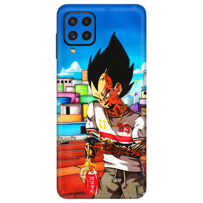 Samsung A/S Series Phone Skins (All Models) - Vegeta - 3D Embossed Finish (L-136) Samsung Galaxy A22