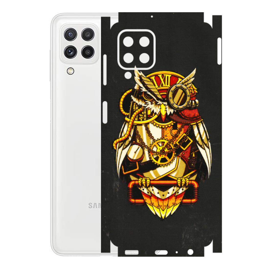 Samsung A/S Series Phone Skins (All Models) - Classy Smart Owl - 3D Embossed Finish (L-144) Samsung Galaxy A22