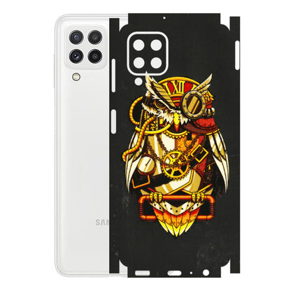 Samsung A/S Series Phone Skins (All Models) - Classy Smart Owl - 3D Embossed Finish (L-144) Samsung Galaxy A22