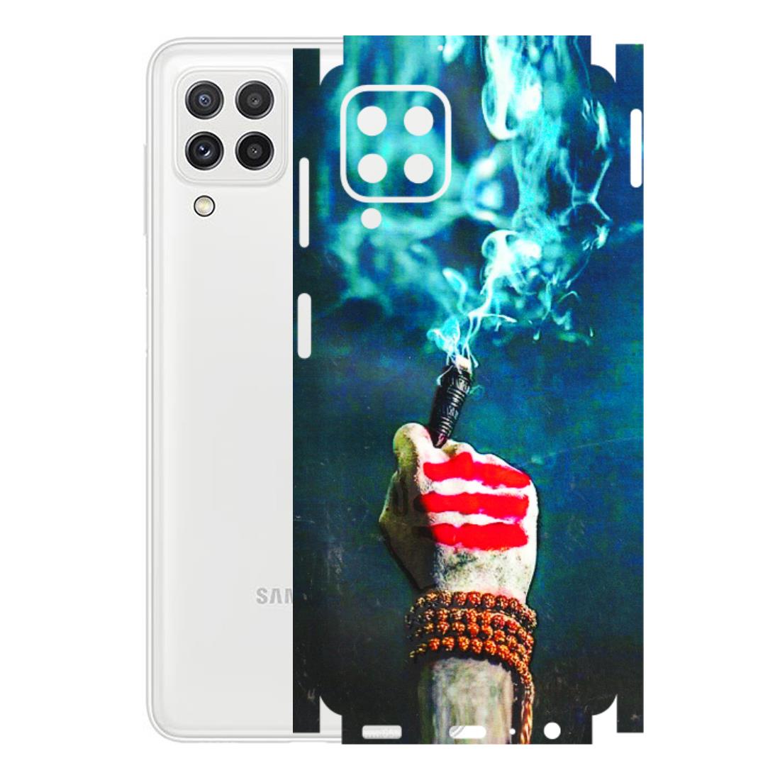 Samsung A/S Series Phone Skins (All Models) - Mahadev Bhakt - 3D Embossed Finish (L-146) Samsung Galaxy A22
