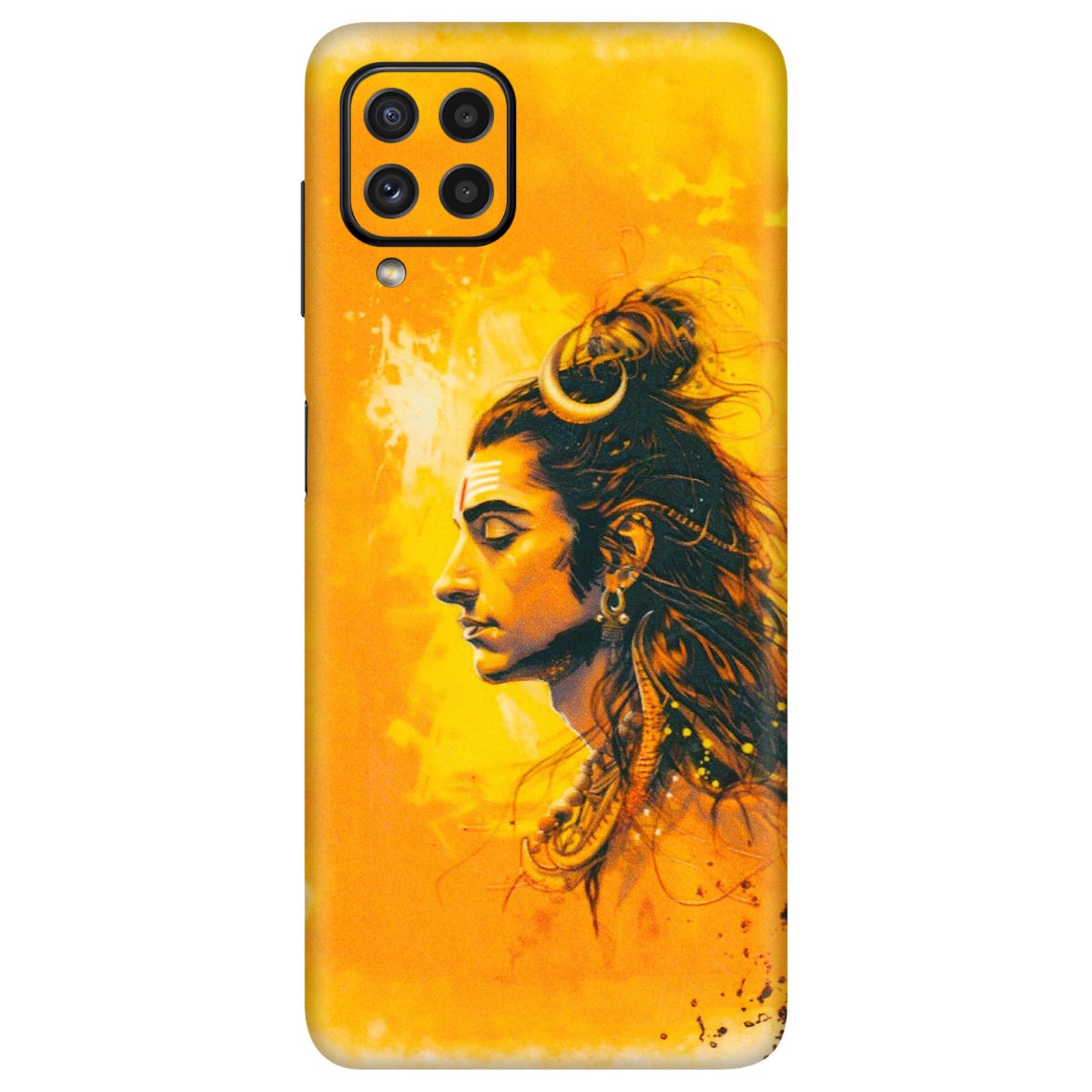 Samsung A/S Series Phone Skins (All Models) - Shiv Shakti - 3D Embossed Finish (L-14) Samsung Galaxy A22