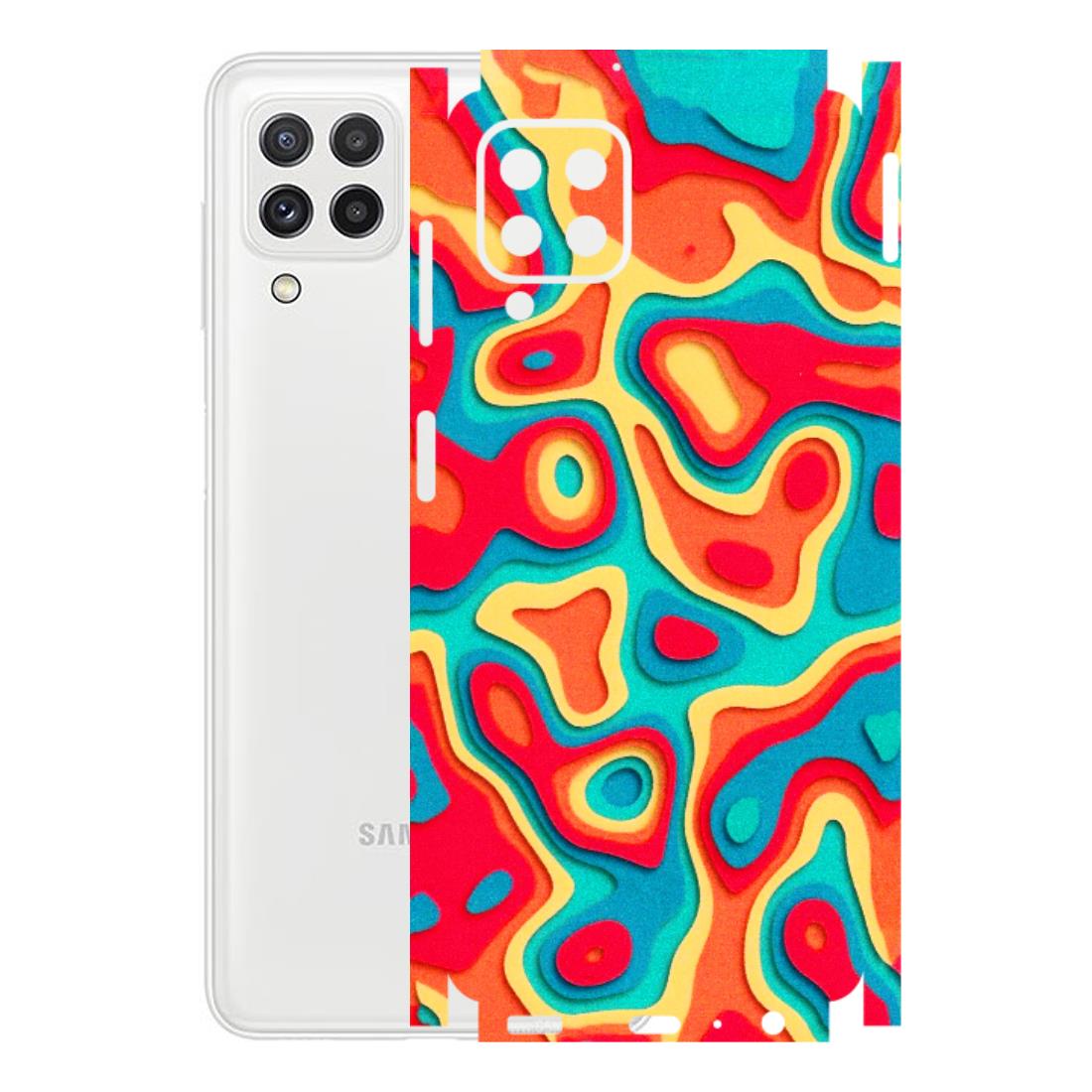 Samsung A/S Series Phone Skins (All Models) - Abstract Swirl - 3D Embossed Finish (L-150) Samsung Galaxy A22