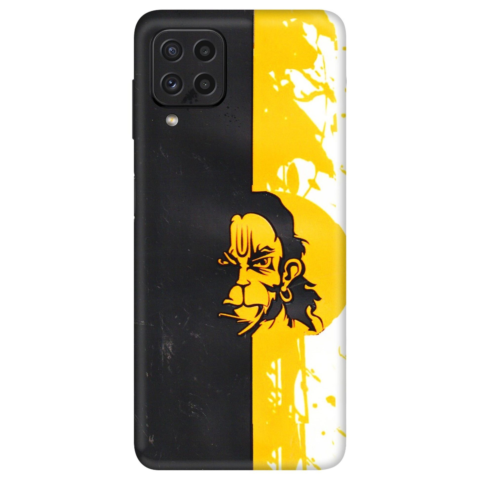 Samsung A/S Series Phone Skins (All Models) - Bajrangbali - 3D Embossed Finish (L-151) Samsung Galaxy A22