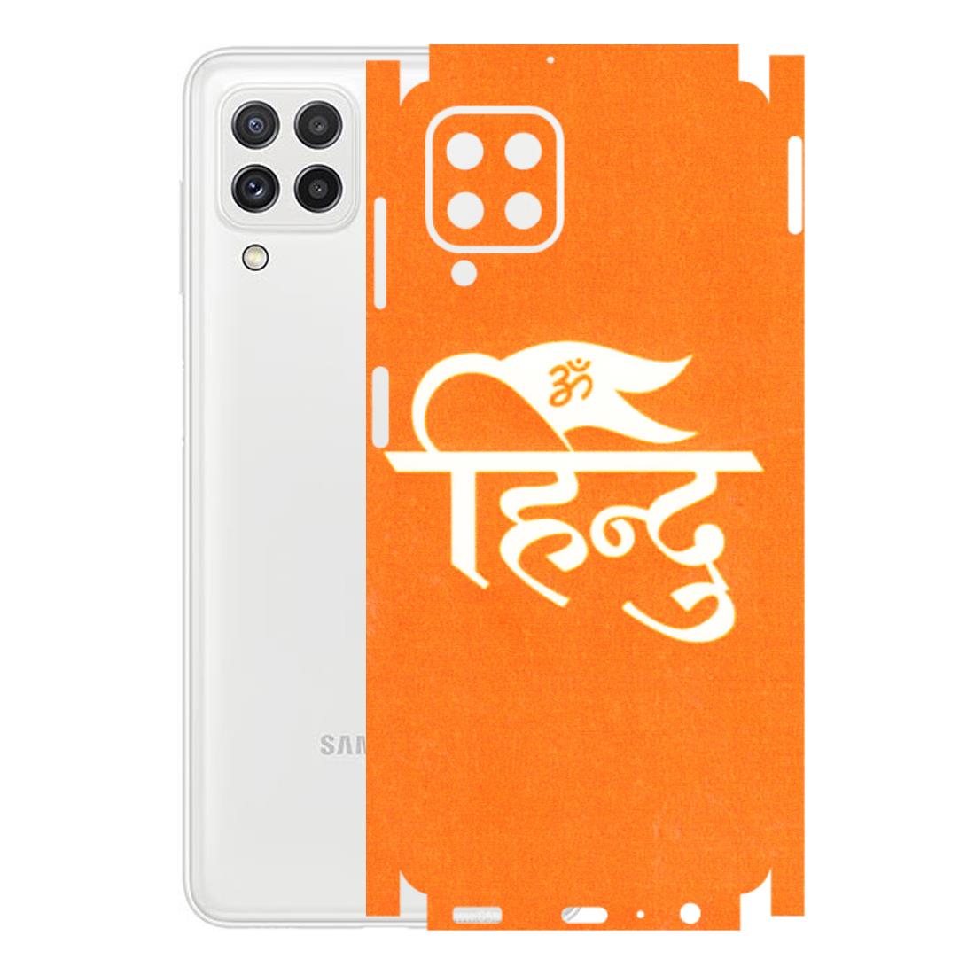 Samsung A/S Series Phone Skins (All Models) - Hindu Kesari - 3D Embossed Finish (L-154) Samsung Galaxy A22
