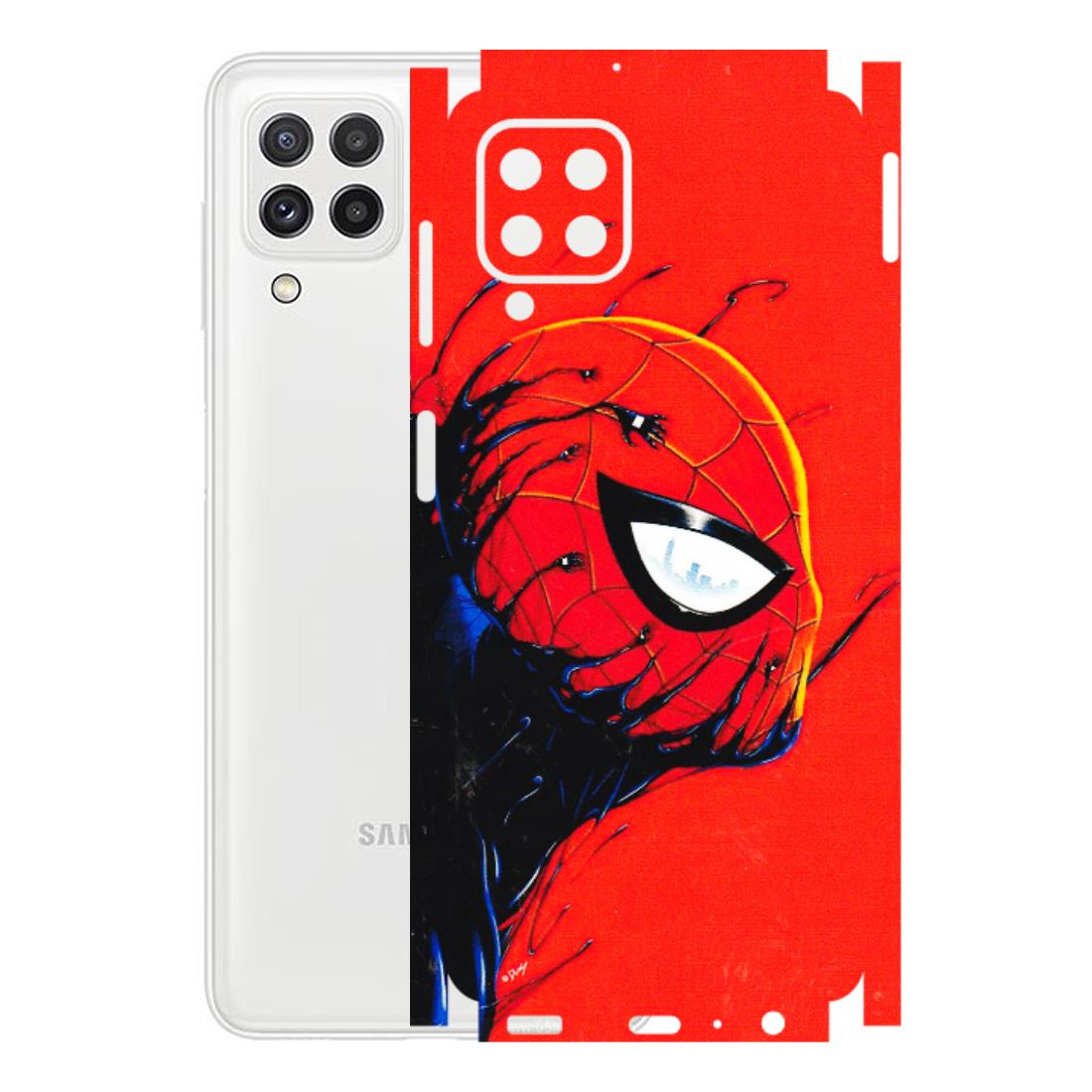 Samsung A/S Series Phone Skins (All Models) - Spiderman Face Venom - 3D Embossed Finish (L-165) Samsung Galaxy A22