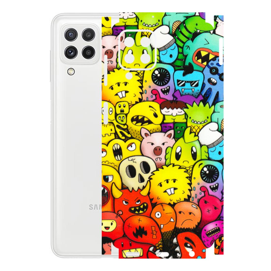 Samsung A/S Series Phone Skins (All Models) - Angry Funkies - 3D Embossed Finish (L-169) Samsung Galaxy A22