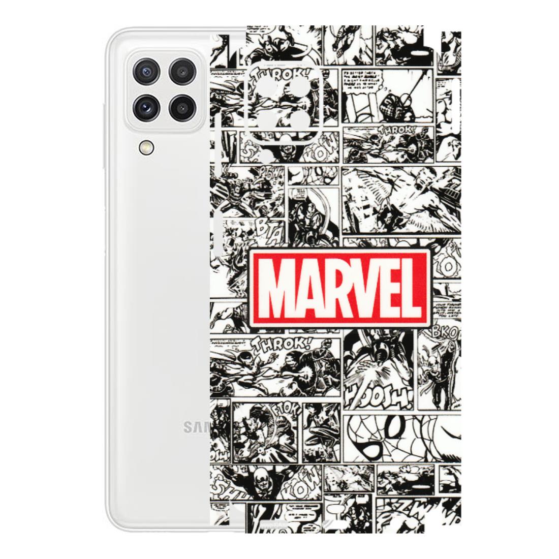 Samsung A/S Series Phone Skins (All Models) - Marvel Comic - 3D Embossed Finish (L-171) Samsung Galaxy A22