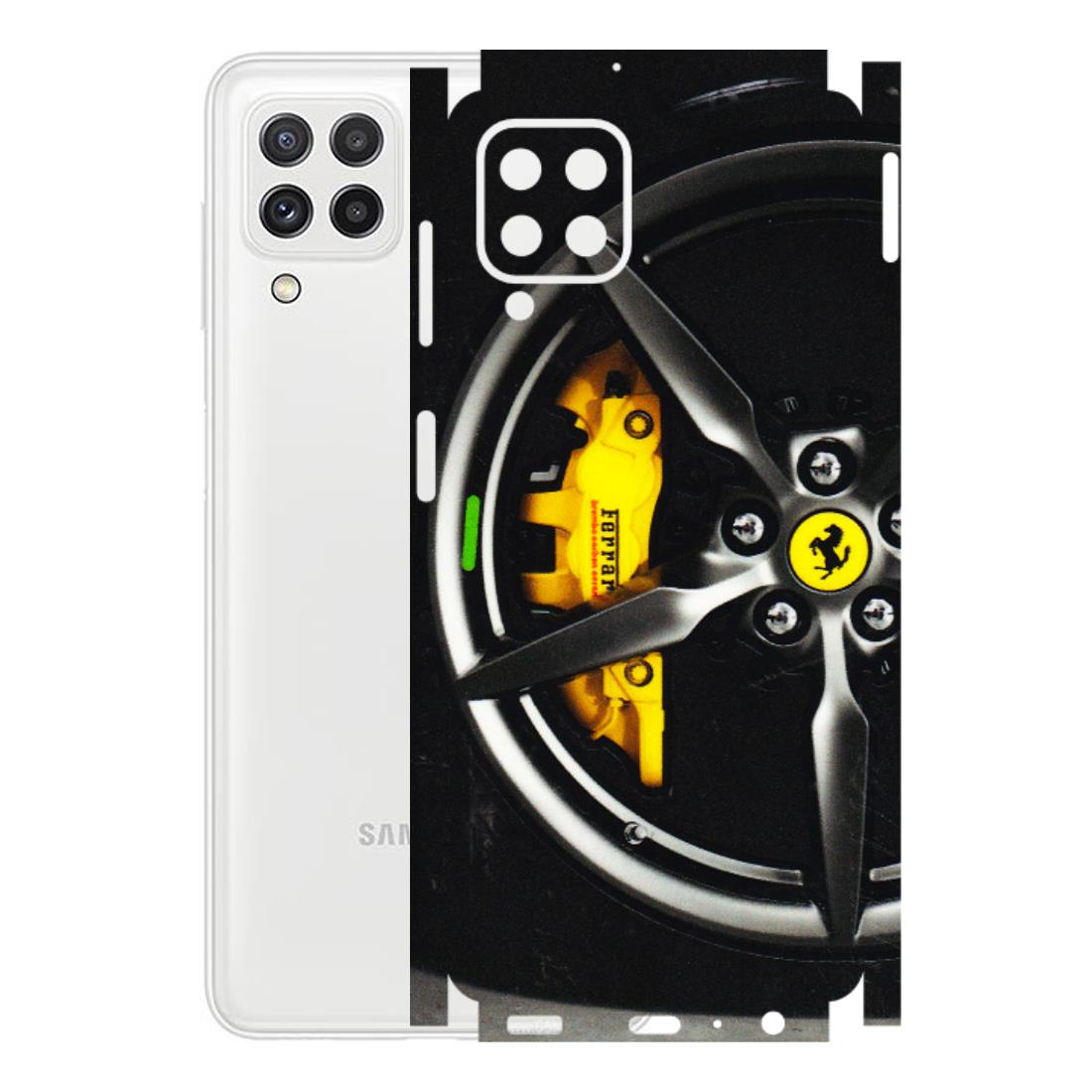 Samsung A/S Series Phone Skins (All Models) - Ferrari Wheel Alloy - 3D Embossed Finish (L-173) Samsung Galaxy A22