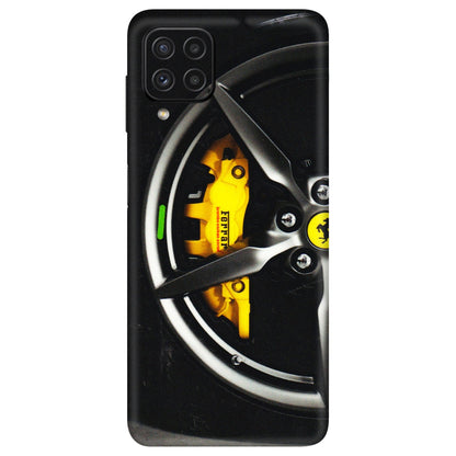 Samsung A/S Series Phone Skins (All Models) - Ferrari Wheel Alloy - 3D Embossed Finish (L-173) Samsung Galaxy A22