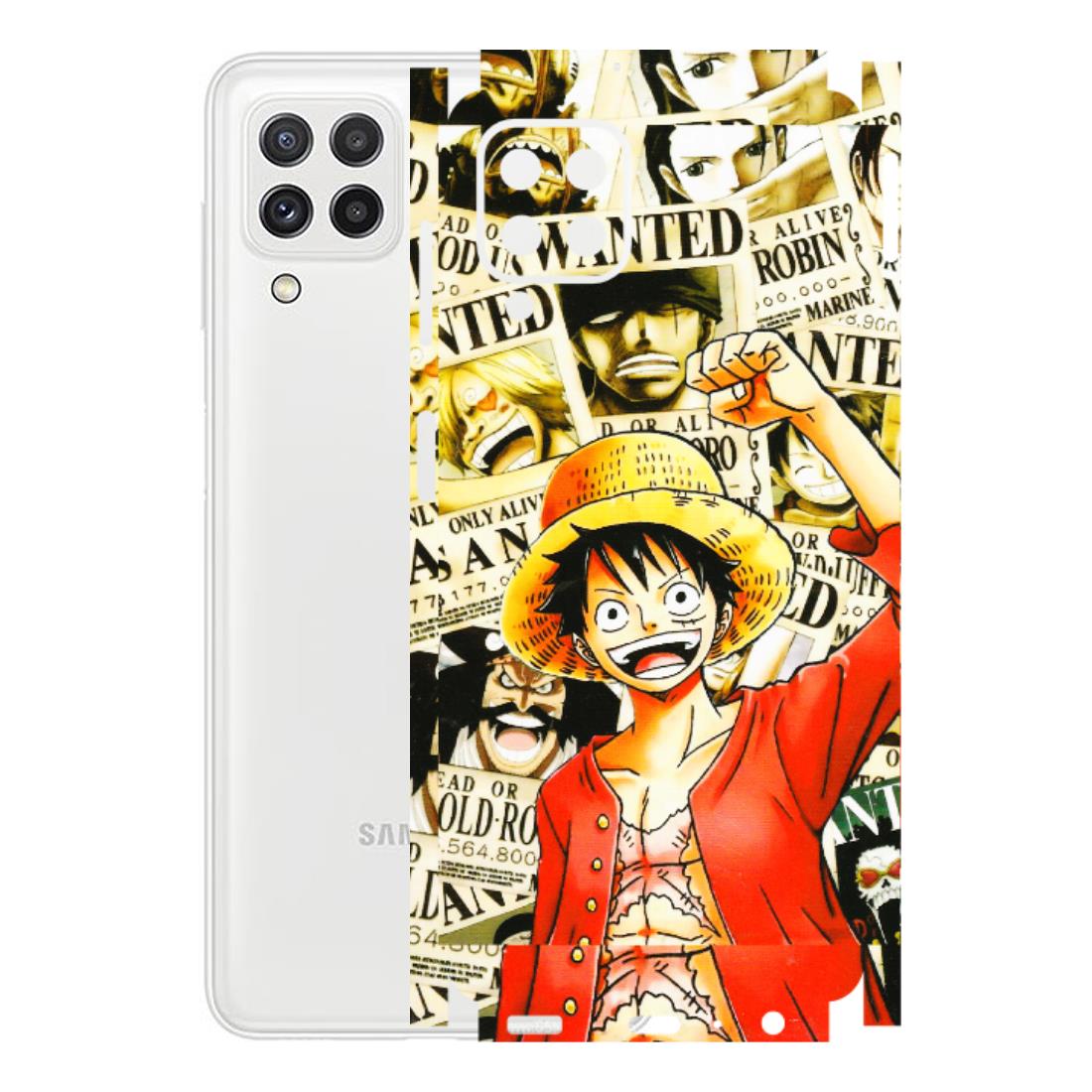 Samsung A/S Series Phone Skins (All Models) - Luffy Anime - 3D Embossed Finish (L-177) Samsung Galaxy A22
