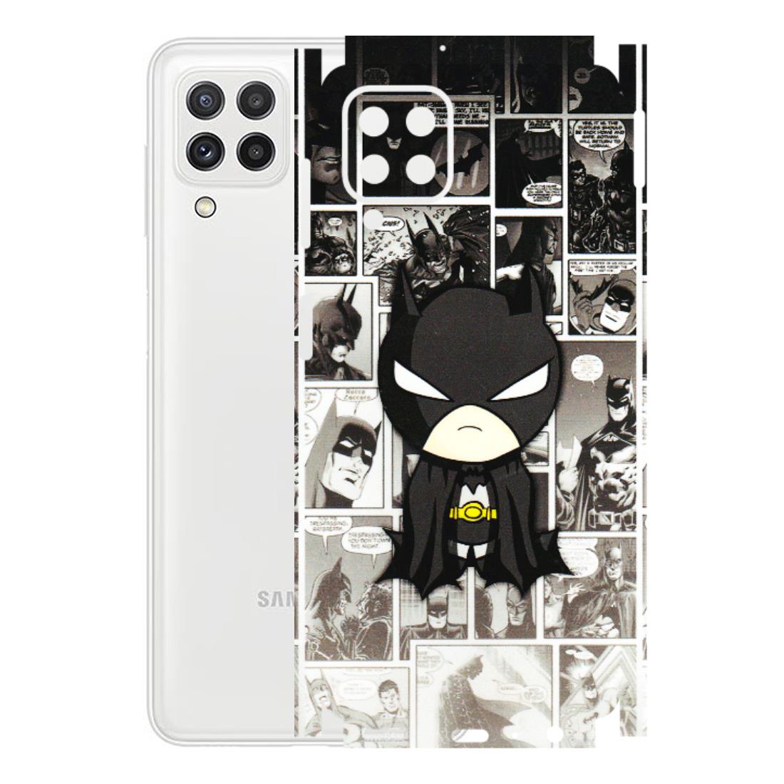 Samsung A/S Series Phone Skins (All Models) - Toon Batman - 3D Embossed Finish (L-182) Samsung Galaxy A22