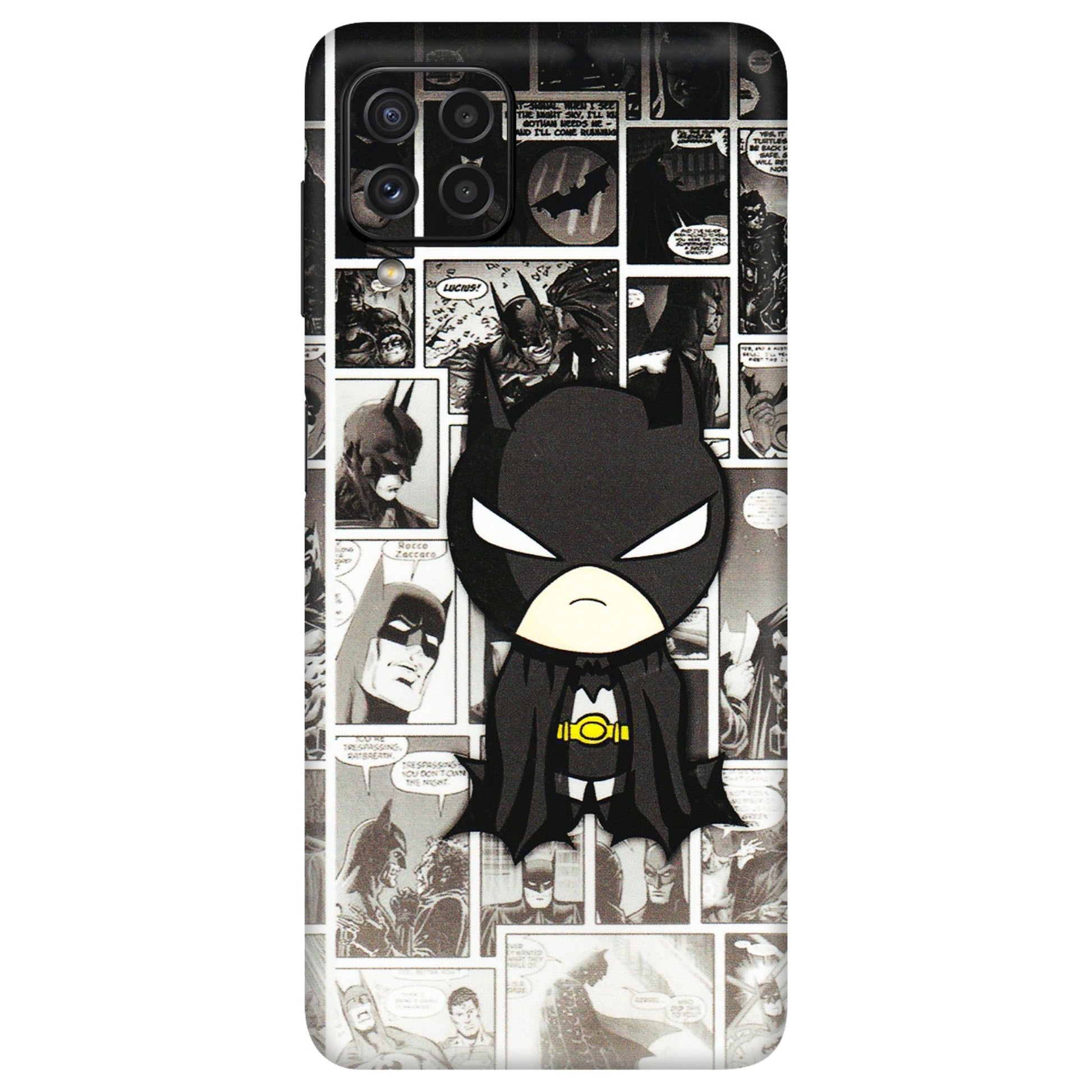 Samsung A/S Series Phone Skins (All Models) - Toon Batman - 3D Embossed Finish (L-182) Samsung Galaxy A22
