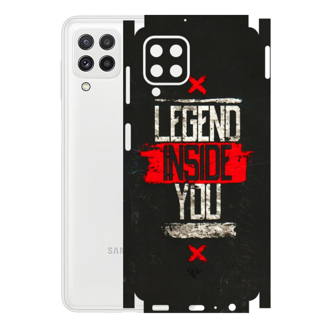 Samsung A/S Series Phone Skins (All Models) - Legend Inside You - 3D Embossed Finish (L-186) Samsung Galaxy A22