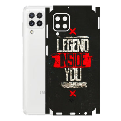 Samsung A/S Series Phone Skins (All Models) - Legend Inside You - 3D Embossed Finish (L-186) Samsung Galaxy A22