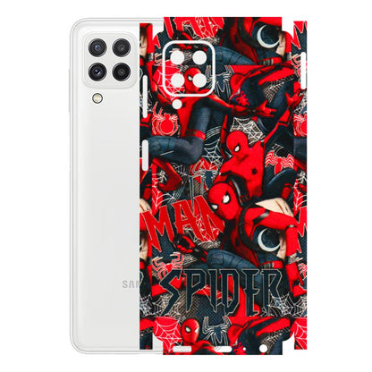 Samsung A/S Series Phone Skins (All Models) - SpiderMan Cool - 3D Embossed Finish (L-188) Samsung Galaxy A22