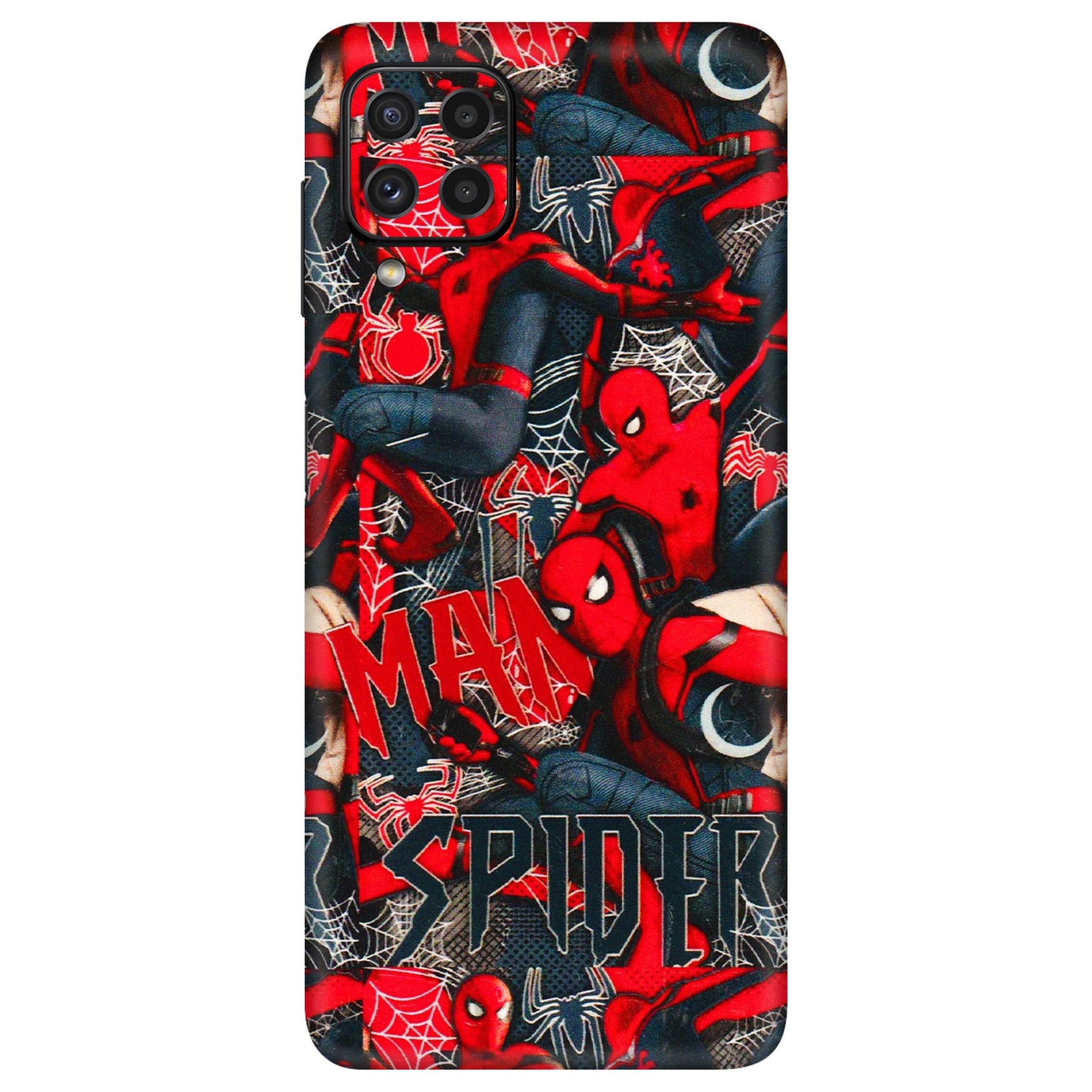 Samsung A/S Series Phone Skins (All Models) - SpiderMan Cool - 3D Embossed Finish (L-188) Samsung Galaxy A22