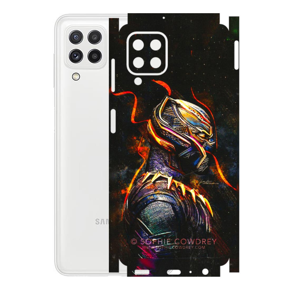 Samsung A/S Series Phone Skins (All Models) - Black Panther - 3D Embossed Finish (L-190) Samsung Galaxy A22