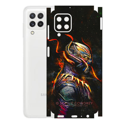 Samsung A/S Series Phone Skins (All Models) - Black Panther - 3D Embossed Finish (L-190) Samsung Galaxy A22