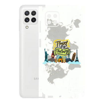 Samsung A/S Series Phone Skins (All Models) - Travel Therapy - 3D Embossed Finish (L-199) Samsung Galaxy A22